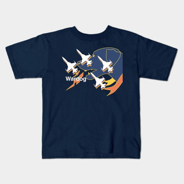 Ace Combat 5: Wardog Kids T-Shirt by patrickkingart